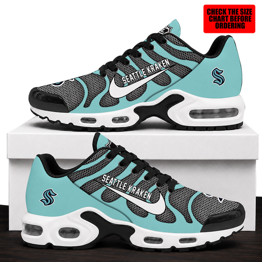 [SUPER SALE] NEW CUSTOMIZED NHL20 STK SEATTLE KRAKEN AIR MAX PLUS SNEAKERS