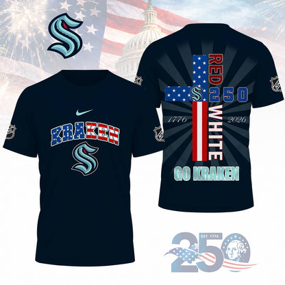 LIMITED EDITION - NEW CUSTOMIZED NHL20 STK SEATTLE KRAKEN T-SHIRT, POLO SHIRT, ZIP POLO SHIRT, SWEATSHIRT, HOODIE & ZIP HOODIE