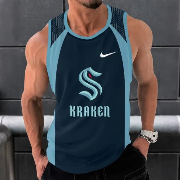 [SUPER SALE] NEW CUSTOMIZED NHL20 STK SEATTLE KRAKEN UNISEX TANK TOP