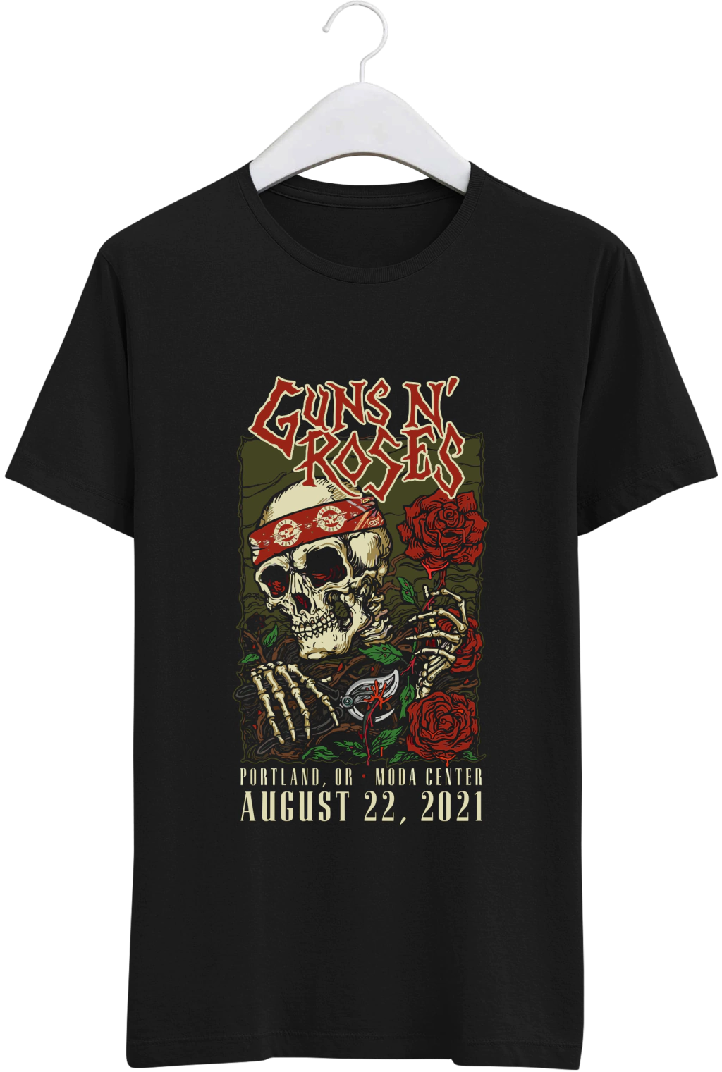 NEW PREMIUM GUNS N' ROSES UNISEX T-SHIRT