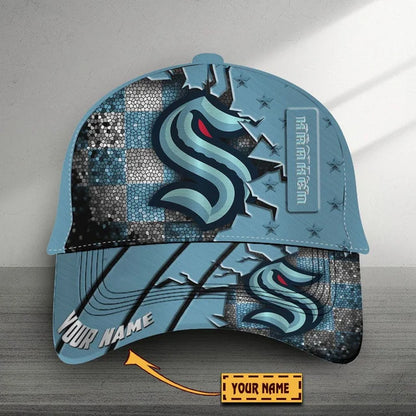 VIRAL EDITON - NEW CUSTOMIZED NHL20 STK SEATTLE KRAKEN CLASSIC CAP