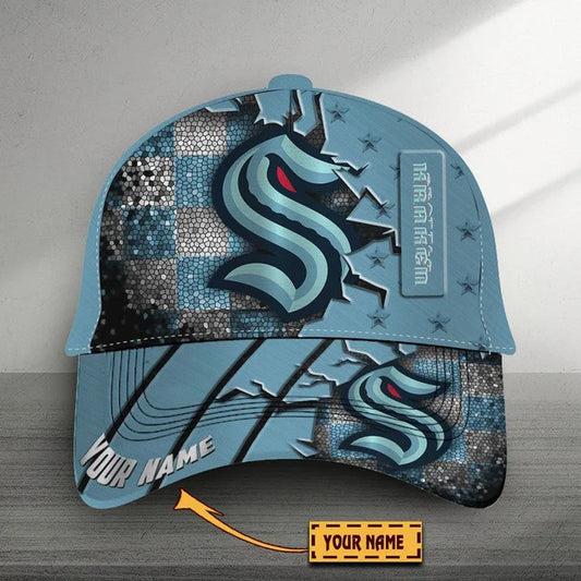 VIRAL EDITON - NEW CUSTOMIZED NHL20 STK SEATTLE KRAKEN CLASSIC CAP