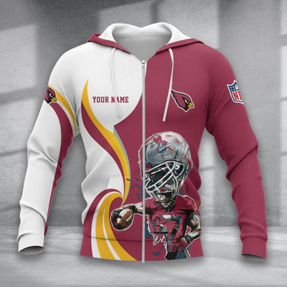LIMITED EDITION - NEW CUSTOMIZED NFL20 ARC ARIZONA CARDINALS T-SHIRT, POLO SHIRT, ZIP POLO SHIRT, SWEATSHIRT, HOODIE & ZIP HOODIE