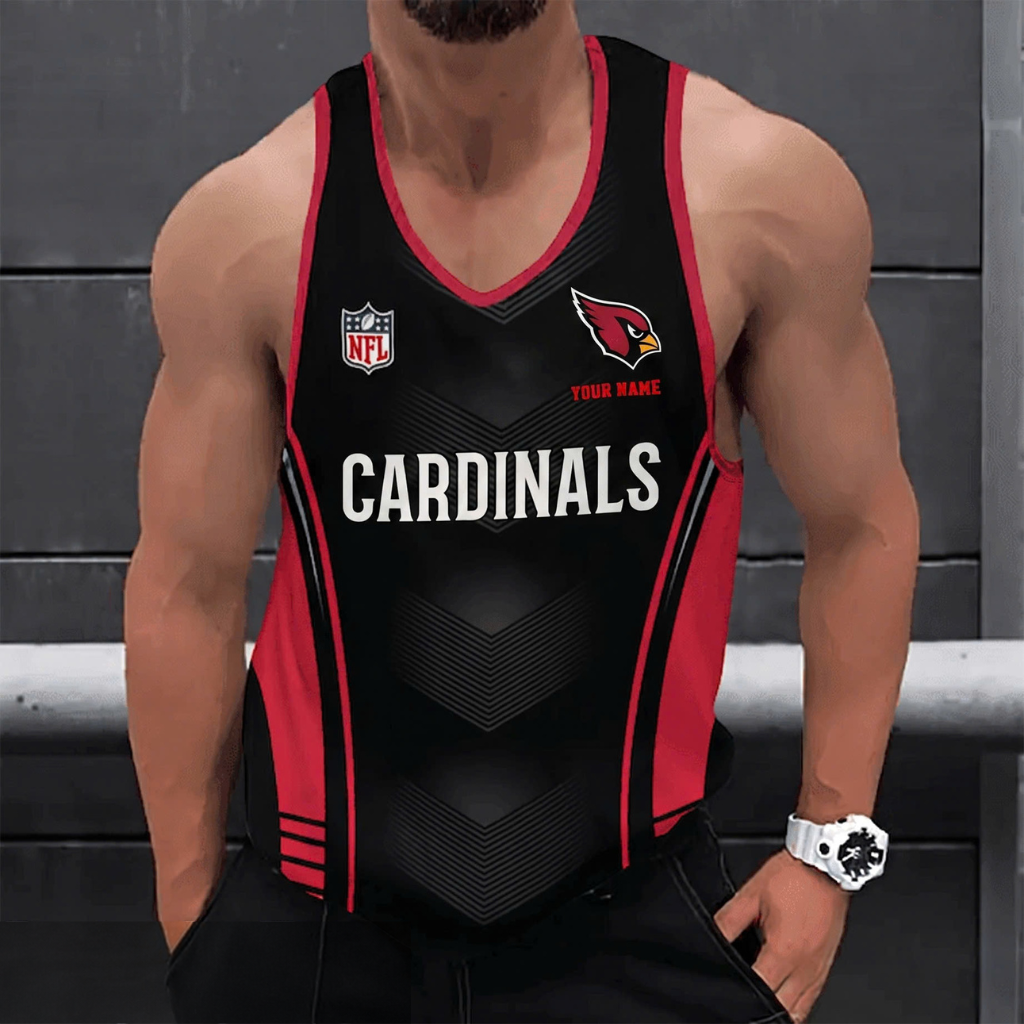 [SPECIAL OFFER] NEW CUSTOMIZED NFL20 ARC ARIZONA CARDINALS UNISEX TANK TOP