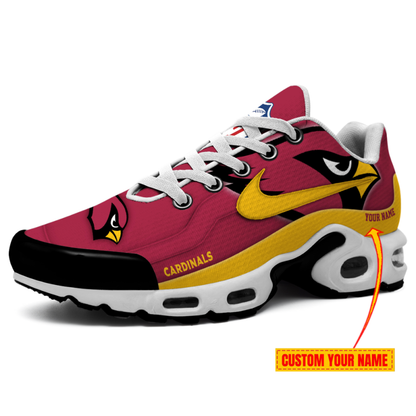 LIMITED EDITION - NEW CUSTOMIZED NFL20 ARC ARIZONA CARDINALS AIR MAX PLUS SNEAKERS