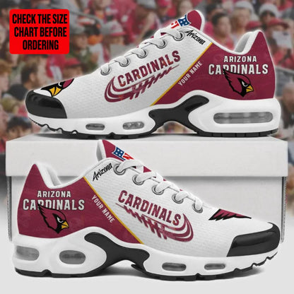 LIMITED EDITION - NEW CUSTOMIZED NFL20 ARC ARIZONA CARDINALS AIR MAX PLUS SNEAKERS
