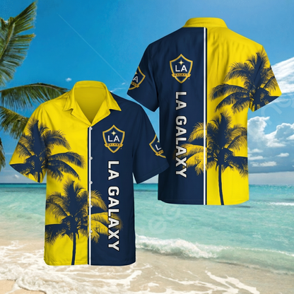 TOP SELLING - NEW CUSTOMIZED MLS20 LAG LA GALAXY UNISEX HAWAIIAN SHIRT