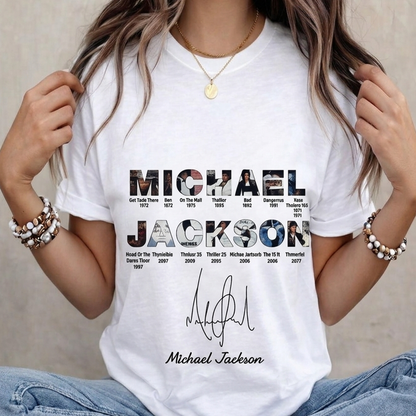 [FAN EXCLUSIVE] NEW CUSTOMIZED MICHAEL JACKSON UNISEX T-SHIRT