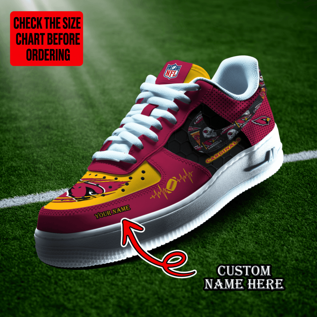[SPECIAL OFFER] NEW CUSTOMIZED NFL20 ARC ARIZONA CARDINALS AF1 SHOES