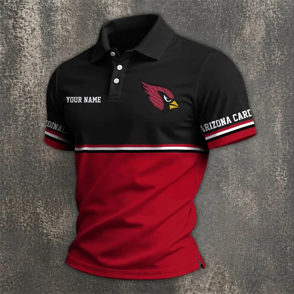 [SPECIAL OFFER] NEW CUSTOMIZED NFL20 ARC ARIZONA CARDINALS POLO SHIRT
