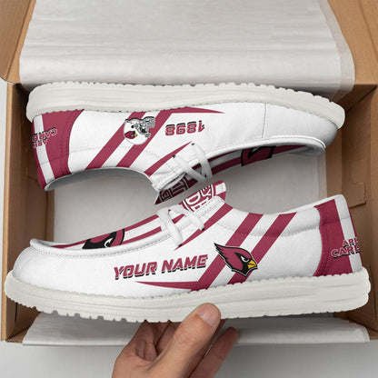 [SPECIAL OFFER] NEW CUSTOMIZED NFL20 ARC ARIZONA CARDINALS LOAFER SHOES