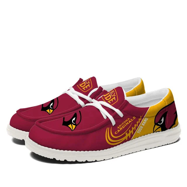 [SPECIAL OFFER] NEW CUSTOMIZED NFL20 ARC ARIZONA CARDINALS LOAFER SHOES