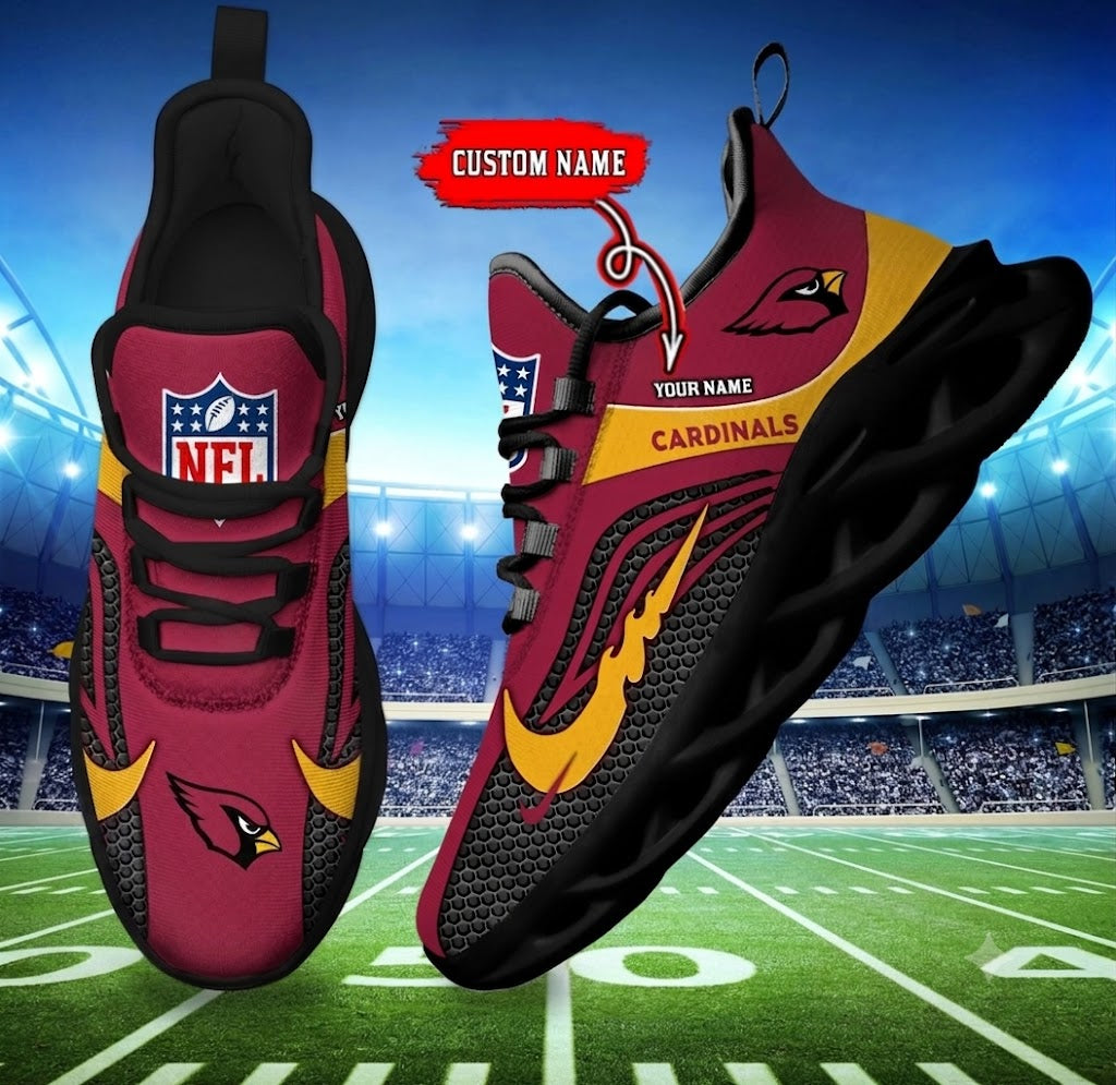 [SPECIAL OFFER] NEW CUSTOMIZED NFL20 ARC ARIZONA CARDINALS UNISEX CLUNKY SNEAKERS