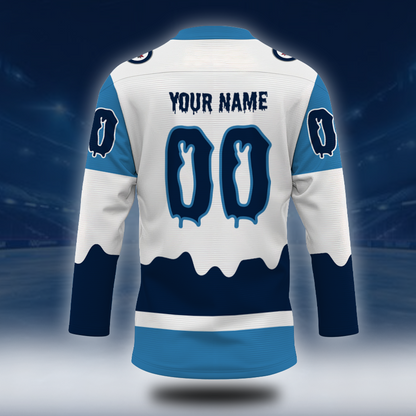 LIMITED EDITION - NEW CUSTOMIZED NHL21 WPJ WINNIPEG JETS UNISEX HOCKEY JERSEY