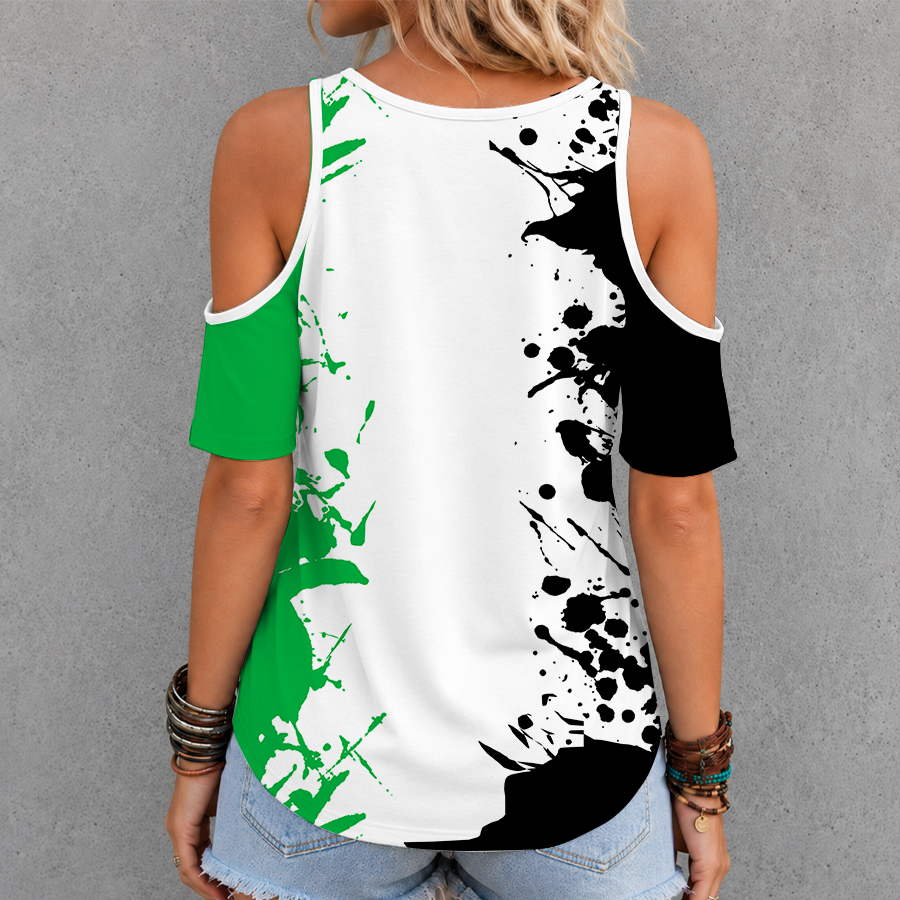 [FAN EXCLUSIVE] NEW CUSTOMIZED MLS21 ATF AUSTIN FC CRISS CROSS V-NECK TOP