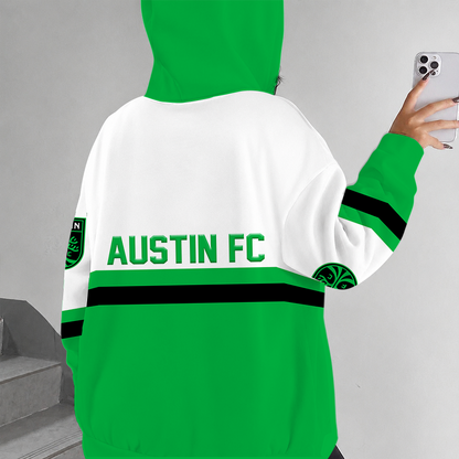 [FAN EXCLUSIVE] NEW CUSTOMIZED MLS21 ATF AUSTIN FC ZIP HOODIE
