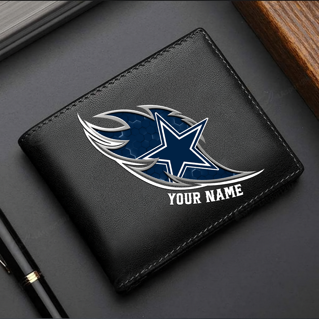 LIMITED EDITION - NEW CUSTOMIZED NFL21 DCB DALLAS COWBOYS LEATHER WALLET