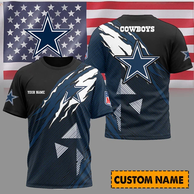 LIMITED EDITION - NEW CUSTOMIZED NFL21 DCB DALLAS COWBOYS T-SHIRT, POLO SHIRT, ZIP POLO SHIRT, SWEATSHIRT, HOODIE & ZIP HOODIE