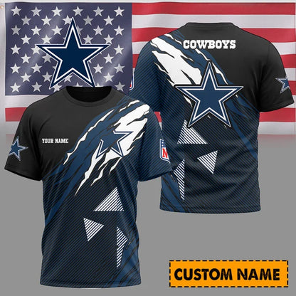 LIMITED EDITION - NEW CUSTOMIZED NFL21 DCB DALLAS COWBOYS T-SHIRT, POLO SHIRT, ZIP POLO SHIRT, SWEATSHIRT, HOODIE & ZIP HOODIE