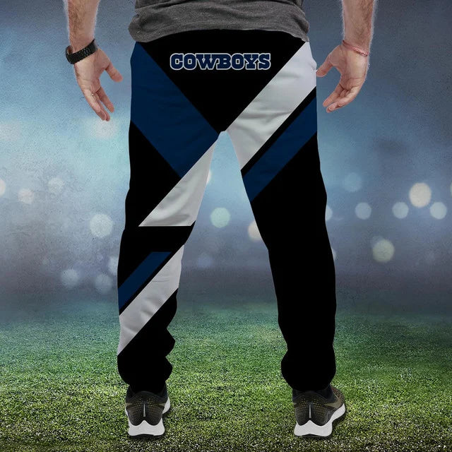 LIMITED EDITION - NEW CUSTOMIZED NFL21 DCB DALLAS COWBOYS SWEATPANTS