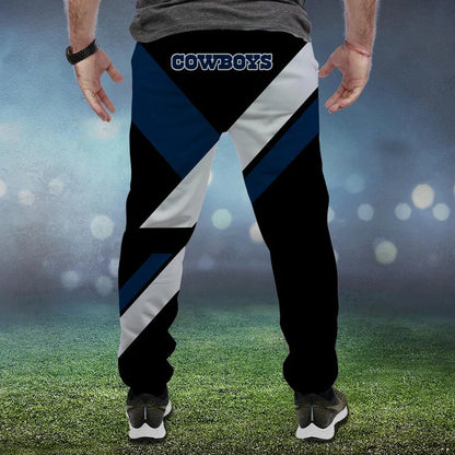 LIMITED EDITION - NEW CUSTOMIZED NFL21 DCB DALLAS COWBOYS SWEATPANTS