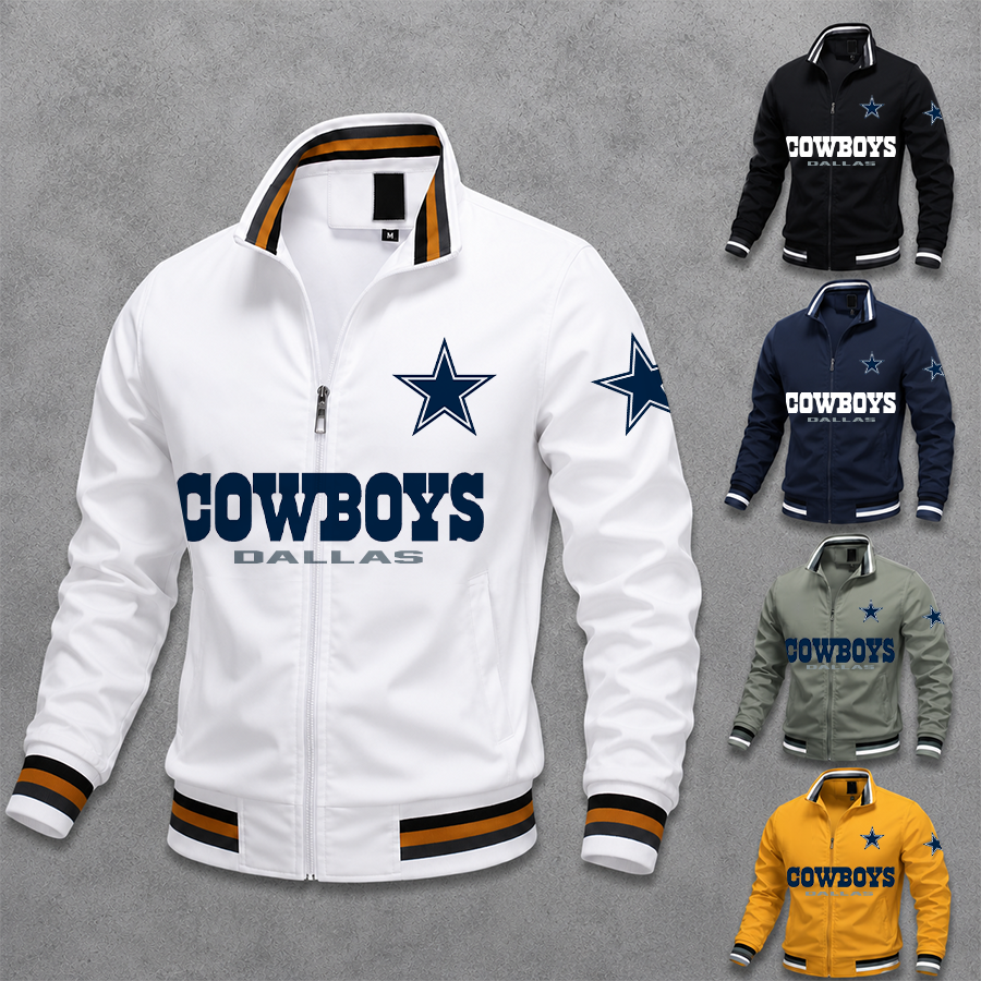 [SPECIAL OFFER] NEW CUSTOMIZED NFL21 DCB DALLAS COWBOYS MEN'S CASUAL JACKET