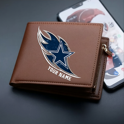 LIMITED EDITION - NEW CUSTOMIZED NFL21 DCB DALLAS COWBOYS LEATHER WALLET