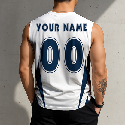LIMITED EDITION - NEW CUSTOMIZED NFL21 DCB DALLAS COWBOYS MEN'S GYM SHIRT