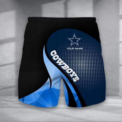 LIMITED EDITION - NEW CUSTOMIZED NFL21 DCB DALLAS COWBOYS POLO, T-SHIRT & SHORT PANTS SET