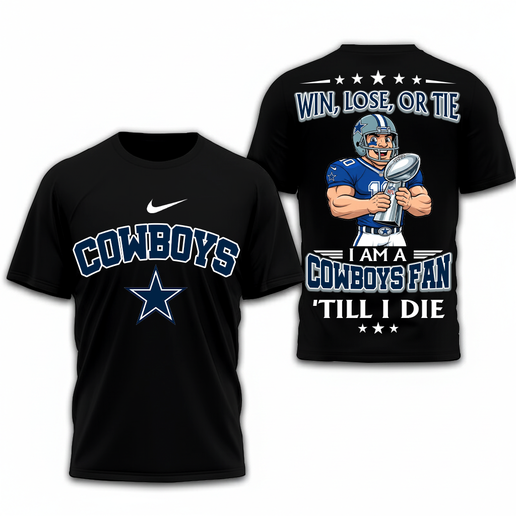 LIMITED EDITION - NEW CUSTOMIZED NFL21 DCB DALLAS COWBOYS UNISEX T-SHIRT, POLO, HOODIE & JACKETS