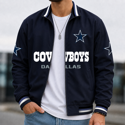 [SPECIAL OFFER] NEW CUSTOMIZED NFL21 DCB DALLAS COWBOYS MEN'S CASUAL JACKET