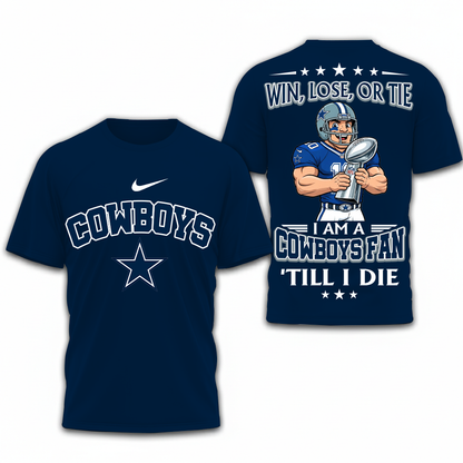 LIMITED EDITION - NEW CUSTOMIZED NFL21 DCB DALLAS COWBOYS UNISEX T-SHIRT, POLO, HOODIE & JACKETS