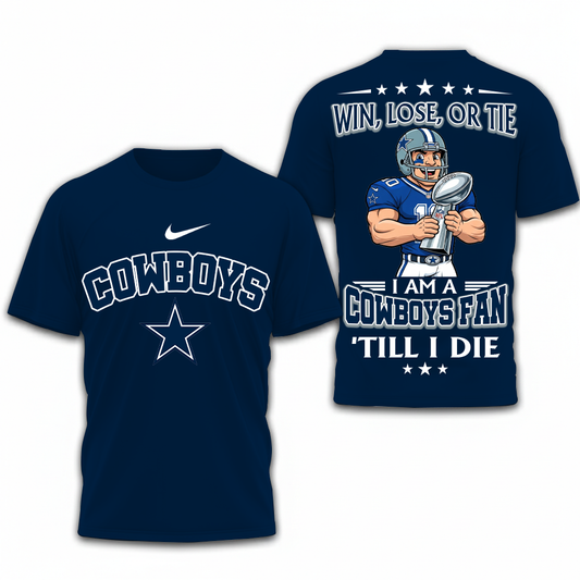LIMITED EDITION - NEW CUSTOMIZED NFL21 DCB DALLAS COWBOYS UNISEX T-SHIRT, POLO, HOODIE & JACKETS