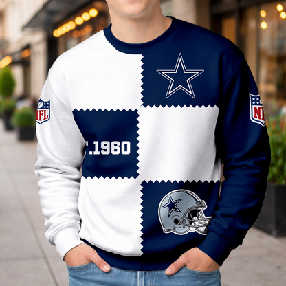 LIMITED EDITION - NEW CUSTOMIZED NFL21 DCB DALLAS COWBOYS UNISEX T-SHIRT, POLO, HOODIE & JACKETS