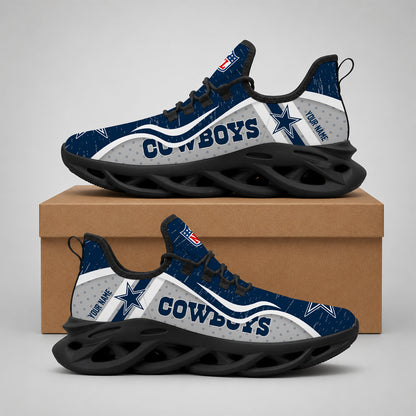 SPECIAL EDITION - NEW CUSTOMIZED NFL21 DCB DALLAS COWBOYS MAX SOUL SHOES