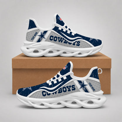 SPECIAL EDITION - NEW CUSTOMIZED NFL21 DCB DALLAS COWBOYS MAX SOUL SHOES