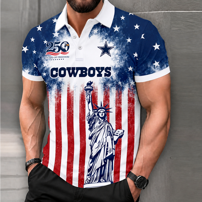 LIMITED EDITION - NEW CUSTOMIZED NFL21 DCB DALLAS COWBOYS POLO SHIRT, ZIP POLO SHIRT & T-SHIRTS