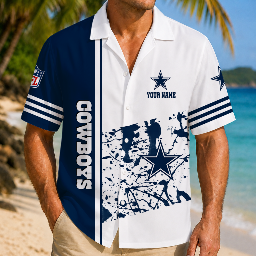 LIMITED EDITION - NEW CUSTOMIZED NFL21 DCB DALLAS COWBOYS UNISEX HAWAIIAN SHIRT