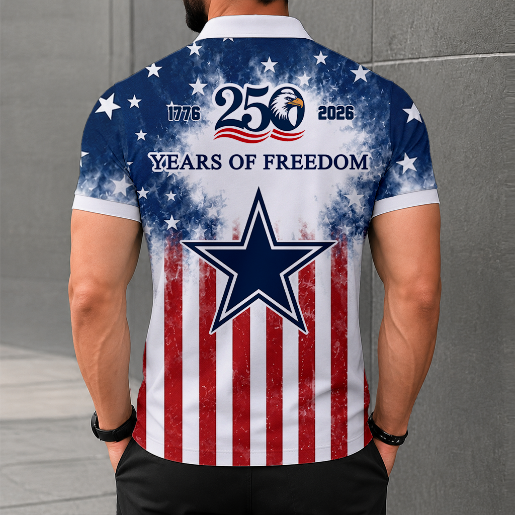 LIMITED EDITION - NEW CUSTOMIZED NFL21 DCB DALLAS COWBOYS POLO SHIRT, ZIP POLO SHIRT & T-SHIRTS