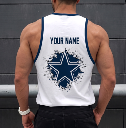 SPECIAL EDITION - NEW CUSTOMIZED NFL21 DCB DALLAS COWBOYS UNISEX TANK TOP