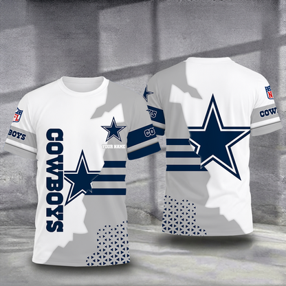 LIMITED EDITION - NEW CUSTOMIZED NFL21 DCB DALLAS COWBOYS T-SHIRT, POLO SHIRT, ZIP POLO SHIRT, SWEATSHIRT, HOODIE & ZIP HOODIE