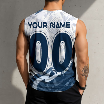 LIMITED EDITION - NEW CUSTOMIZED NFL21 DCB DALLAS COWBOYS MEN'S GYM SHIRT