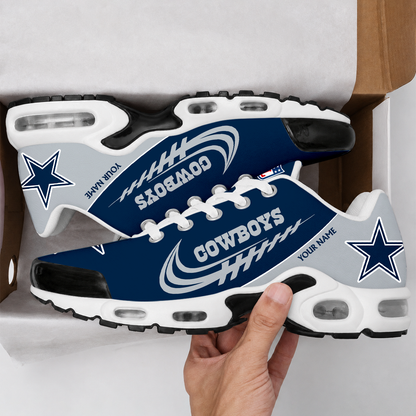 LIMITED EDITION - NEW CUSTOMIZED NFL21 DCB DALLAS COWBOYS AIR MAX PLUS SNEAKERS