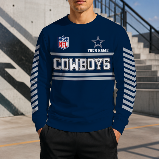 LIMITED EDITION - NEW CUSTOMIZED NFL21 DCB DALLAS COWBOYS UNISEX SWEATSHIRT