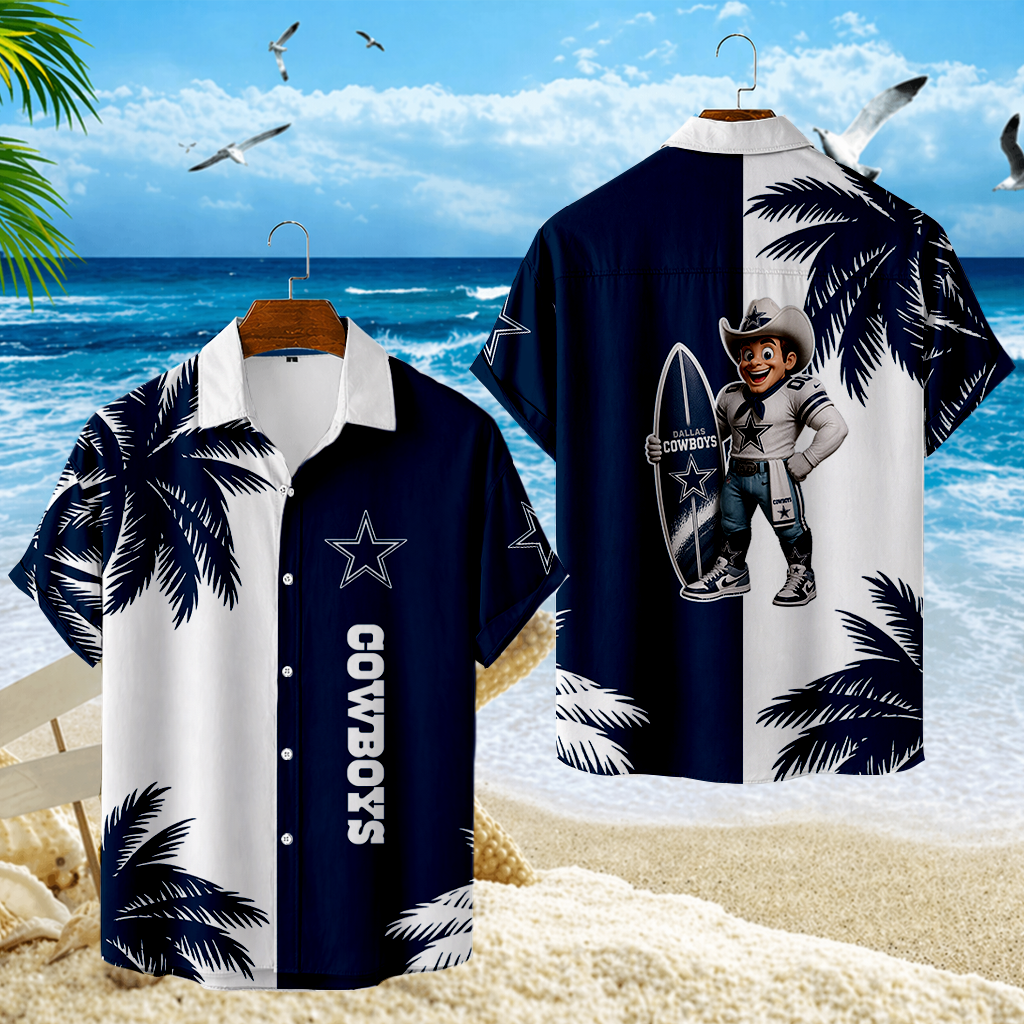LIMITED EDITION - NEW CUSTOMIZED NFL21 DCB DALLAS COWBOYS UNISEX HAWAIIAN SHIRT