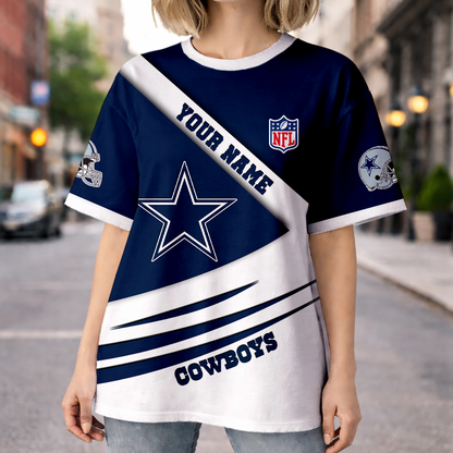 LIMITED EDITION - NEW CUSTOMIZED NFL21 DCB DALLAS COWBOYS UNISEX T-SHIRT, POLO, HOODIE & JACKETS