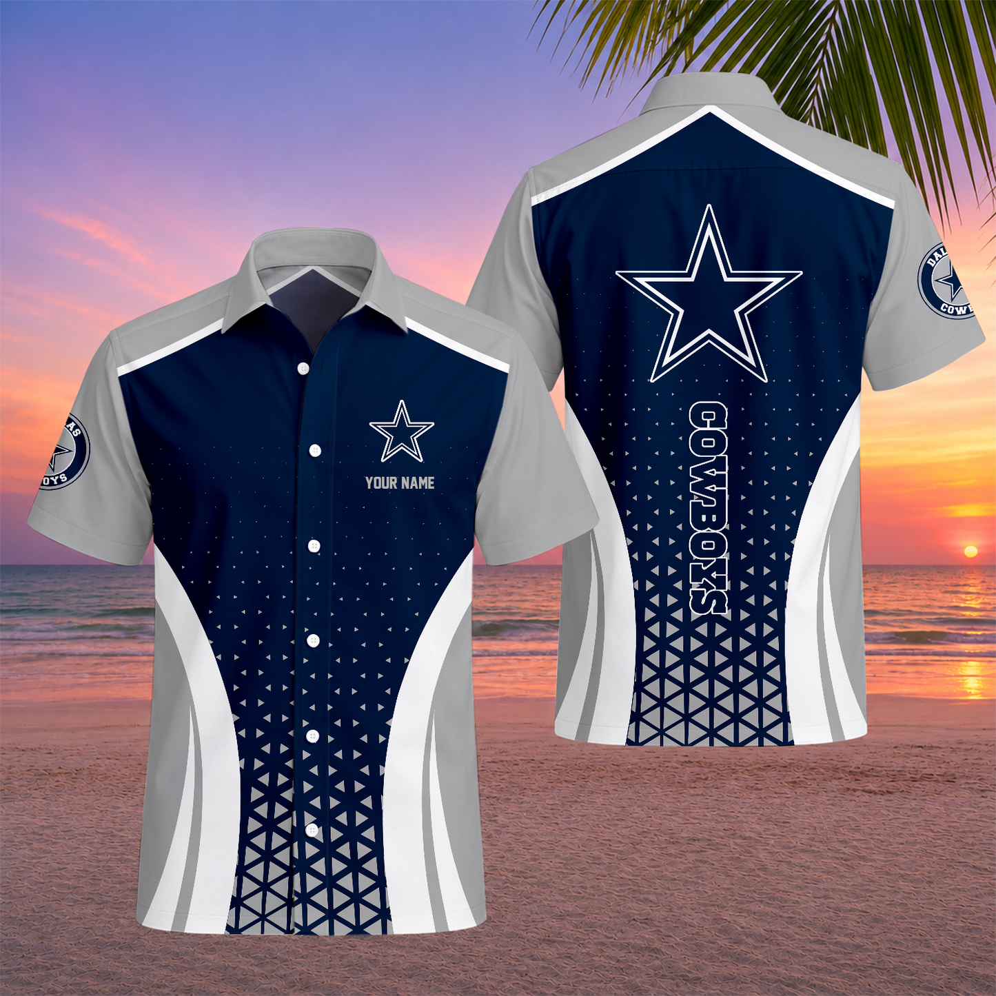 LIMITED EDITION - NEW CUSTOMIZED NFL21 DCB DALLAS COWBOYS UNISEX HAWAIIAN SHIRT