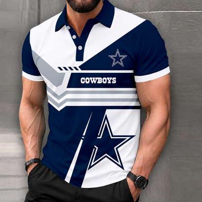 LIMITED EDITION - NEW CUSTOMIZED NFL21 DCB DALLAS COWBOYS POLO SHIRT, ZIP POLO SHIRT & T-SHIRTS