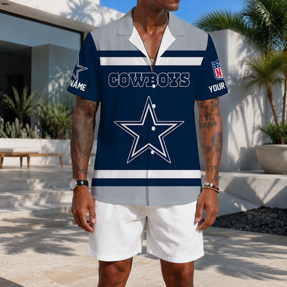 EXCLUSIVE EDITION - NEW CUSTOMIZED NFL21 DCB DALLAS COWBOYS UNISEX HAWAIIAN SHIRT