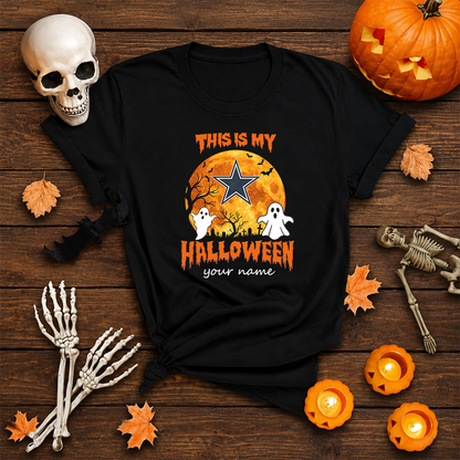 [SPECIAL OFFER] NEW CUSTOMIZED NFL21 DCB DALLAS COWBOYS  HALLOWEEN T-SHIRT, HOODIE & ZIP HOODIE